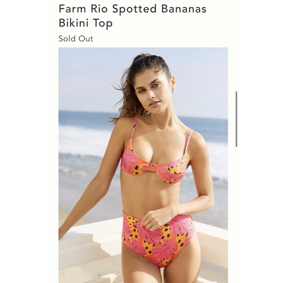 🍌FARM Rio Bikini Top - Picture 6 of 6